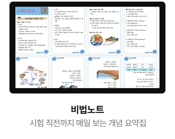 비법노트 시험 직전까지 매일 보는 개념 요약집