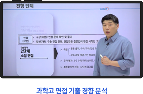 과학고 면접 기출 경향 분석